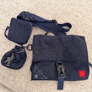 CLOT Modular Crossbody Utility Bag - Navy Speckled - Streetwear Bag